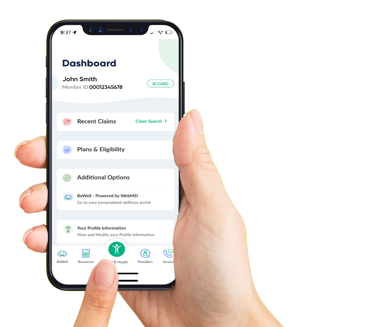 EMI Health Mobile App